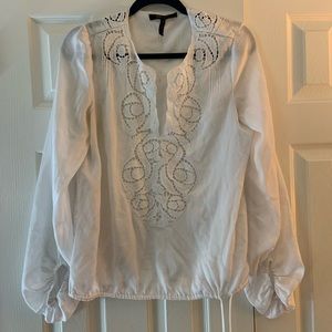 White BCBG Blouse